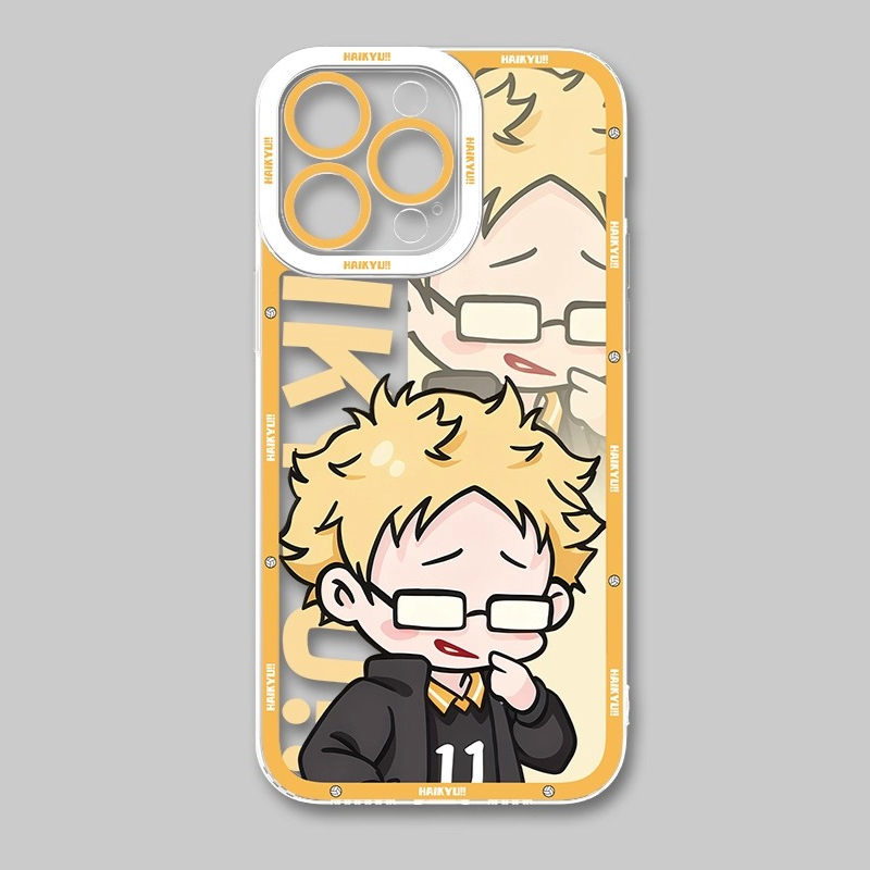 排球少年天使眼透明防摔軟殼