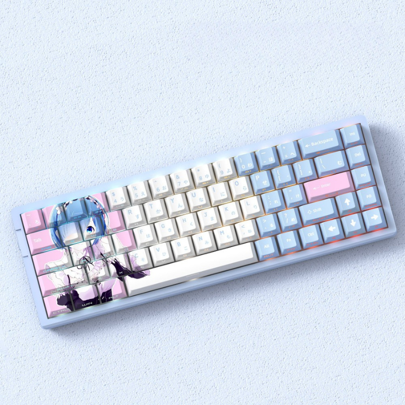 Re:Zero 雷姆 聯名二次元側刻無線機械鍵盤