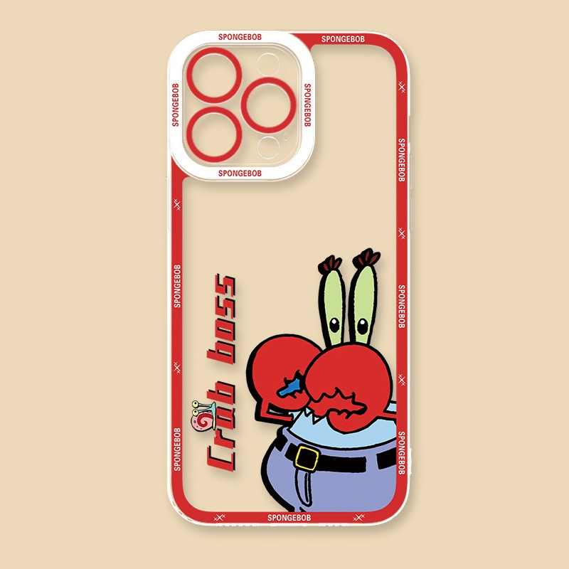 海綿寶寶天使眼透明防摔軟殼