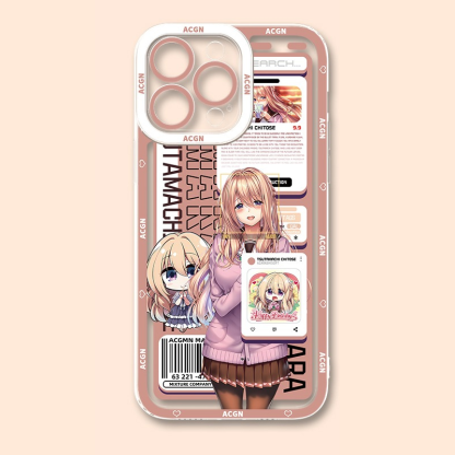 甜蜜女友天使眼透明防摔軟殼