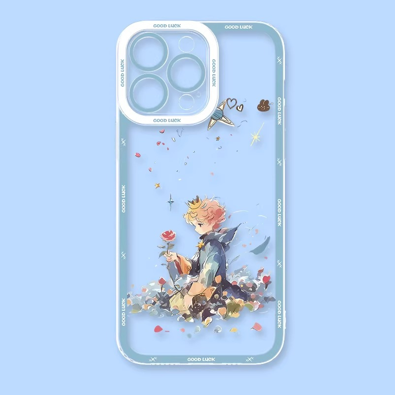 小王子天使眼透明防摔軟殼