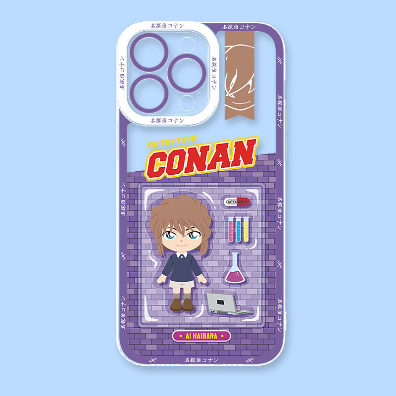 名偵探柯南天使眼透明防摔軟殼