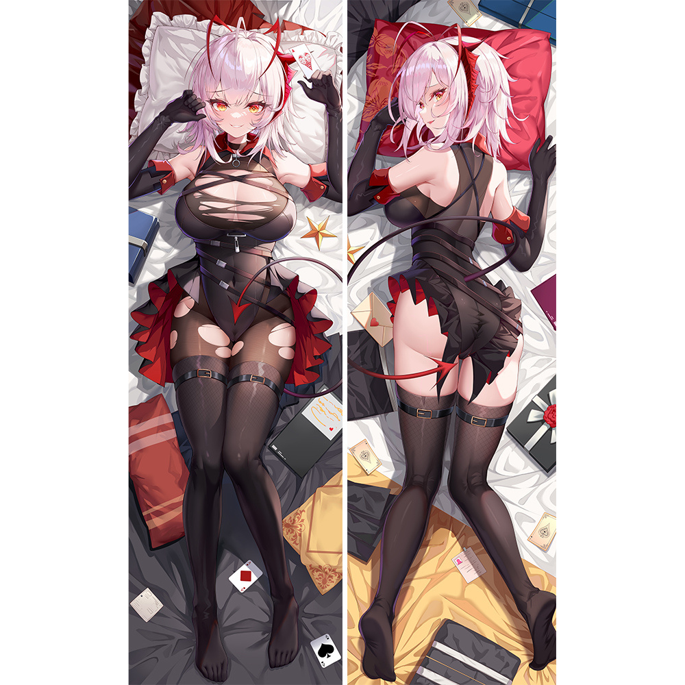 明日方舟 W幹員 等身抱枕遊戲二次元周邊長條雙面枕套