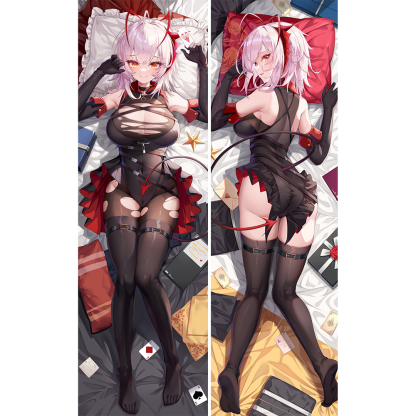 明日方舟 W幹員 等身抱枕遊戲二次元周邊長條雙面枕套