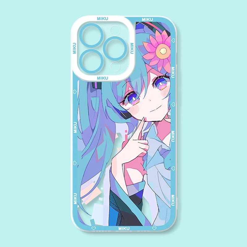 初音未來天使眼透明防摔軟殼