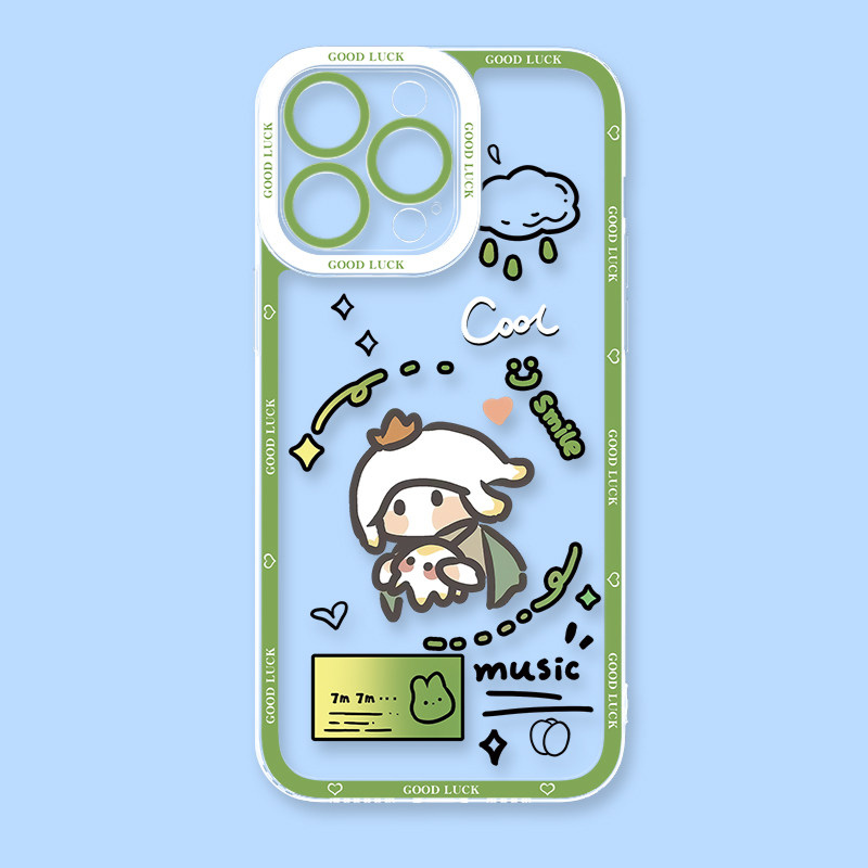 sky光遇天使眼透明防摔軟殼