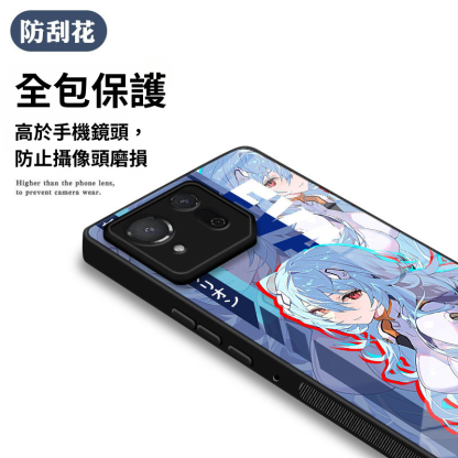 ROG新世紀福音戰士鋼化玻璃手機殼