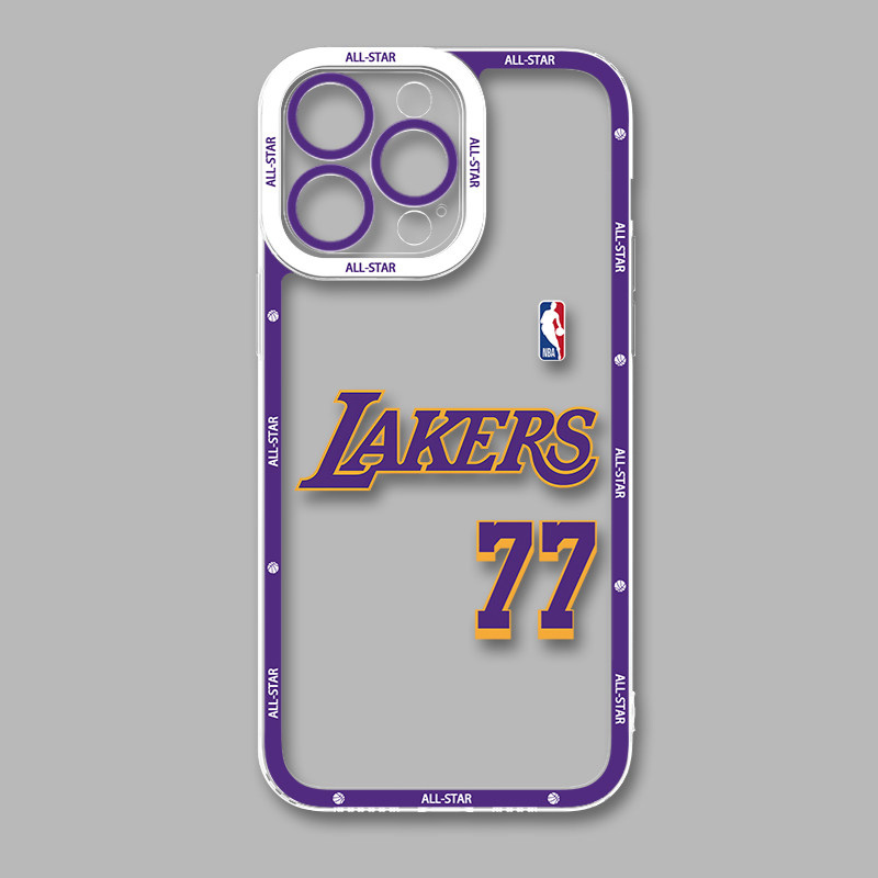 NBA湖人隊天使眼透明手機殼