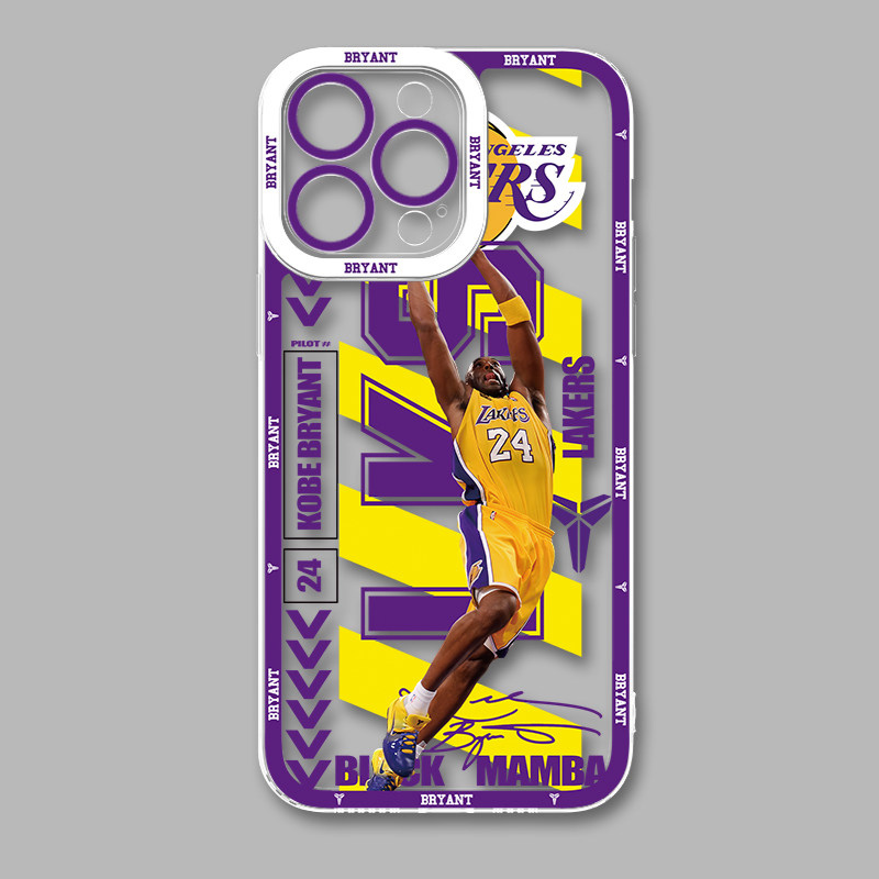 Kobe科比天使眼透明手機殼