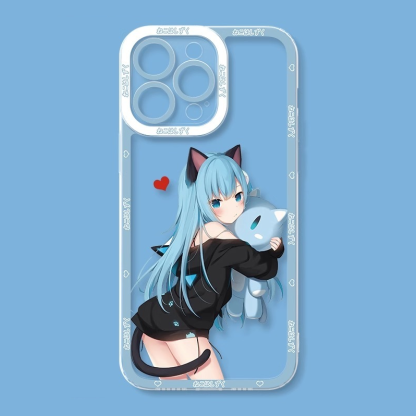 貓羽雫天使眼透明防摔軟殼-ZUIHANG SHOP