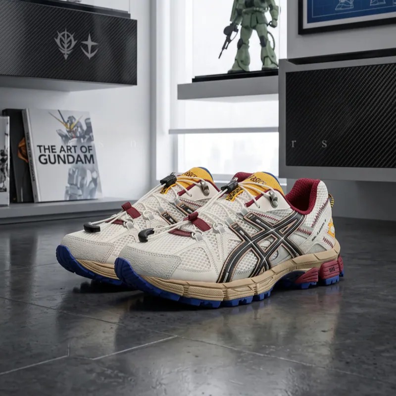 鋼彈配色 ASICS GEL-KAHANA 8 FL｜機能潮流運動鞋