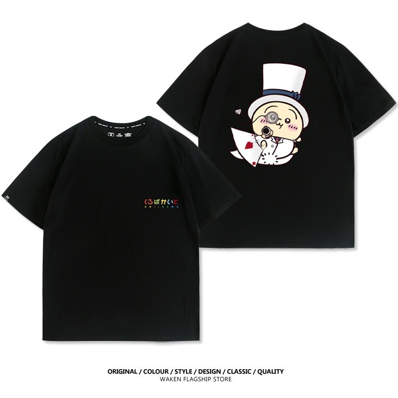 Chiikawa 2025親子情侶男女同款 印花短袖T恤