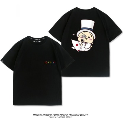 Chiikawa 2025親子情侶男女同款 印花短袖T恤