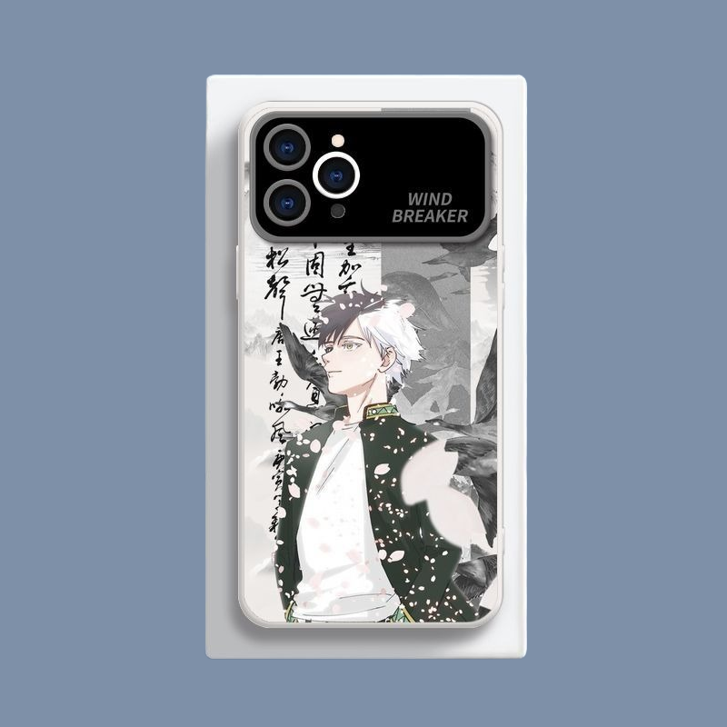 防風少年液態大視窗全包矽膠防摔軟殼