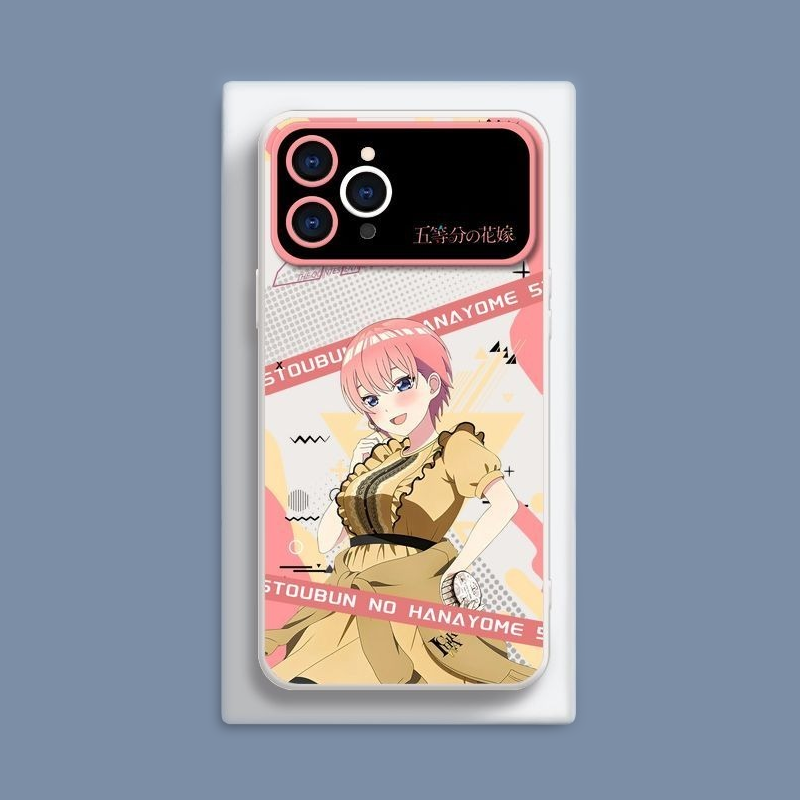 五等分的花嫁液態大視窗全包矽膠防摔軟殼