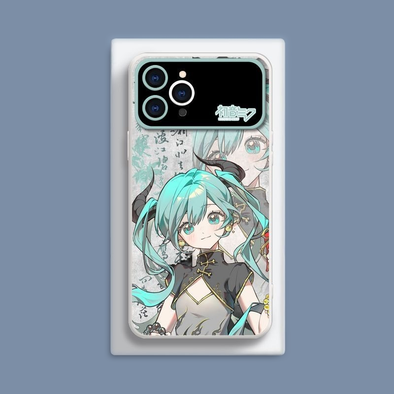 Miku初音未來液態大視窗全包矽膠防摔軟殼-ZUIHANG SHOP