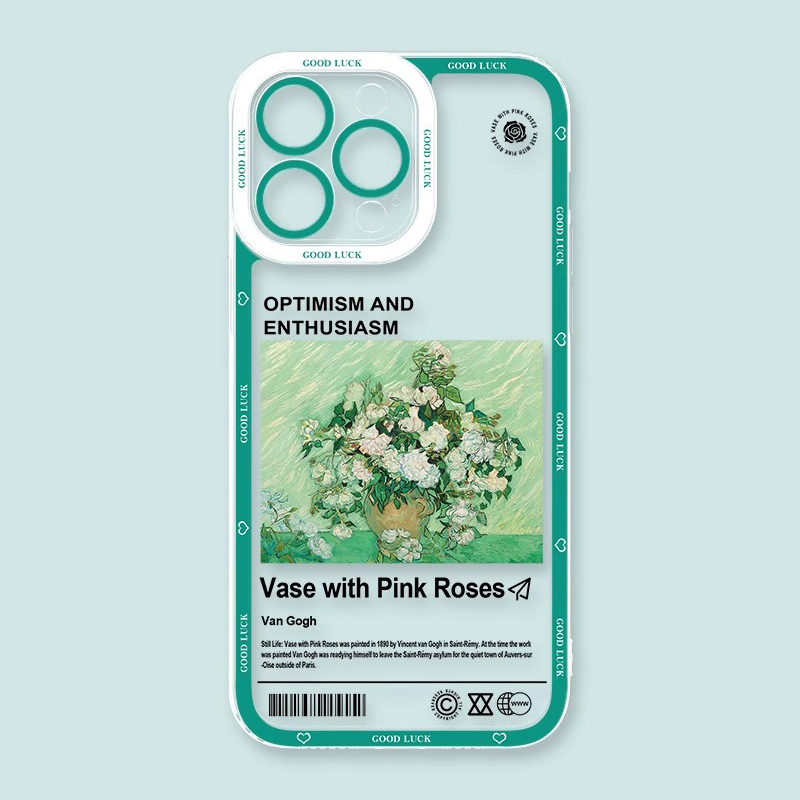 梵高星空天使眼透明防摔軟殼-ZUIHANG SHOP