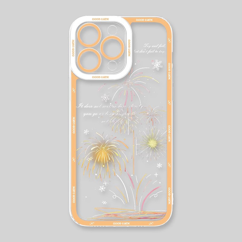 煙花城堡天使眼透明防摔軟殼-ZUIHANG SHOP