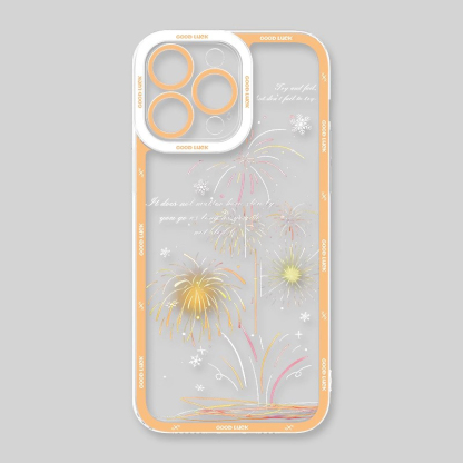 煙花城堡天使眼透明防摔軟殼-ZUIHANG SHOP