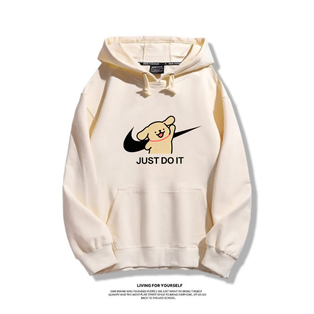 線條小狗 聯名衛衣2025秋冬新款親子情侶裝連帽衛衣