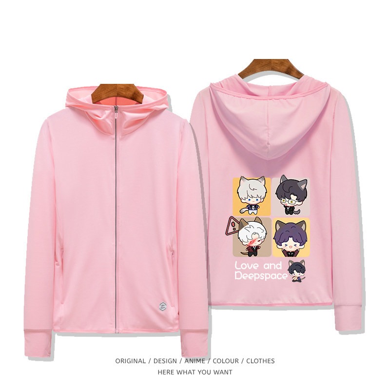戀與深空 夏季通勤冰絲速乾涼感防曬外套