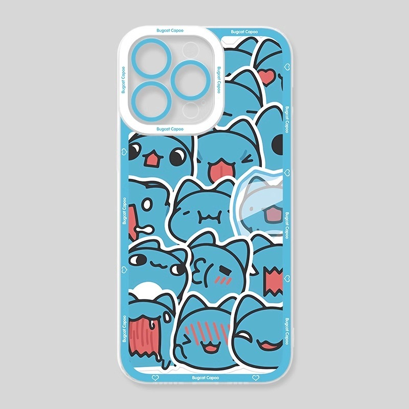 貓貓蟲咖波天使眼透明防摔軟殼-ZUIHANG SHOP