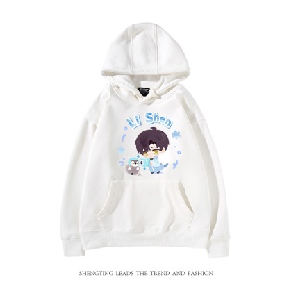 戀與深空漫冬行記 2025秋冬新款 親子情侶裝連帽衛衣