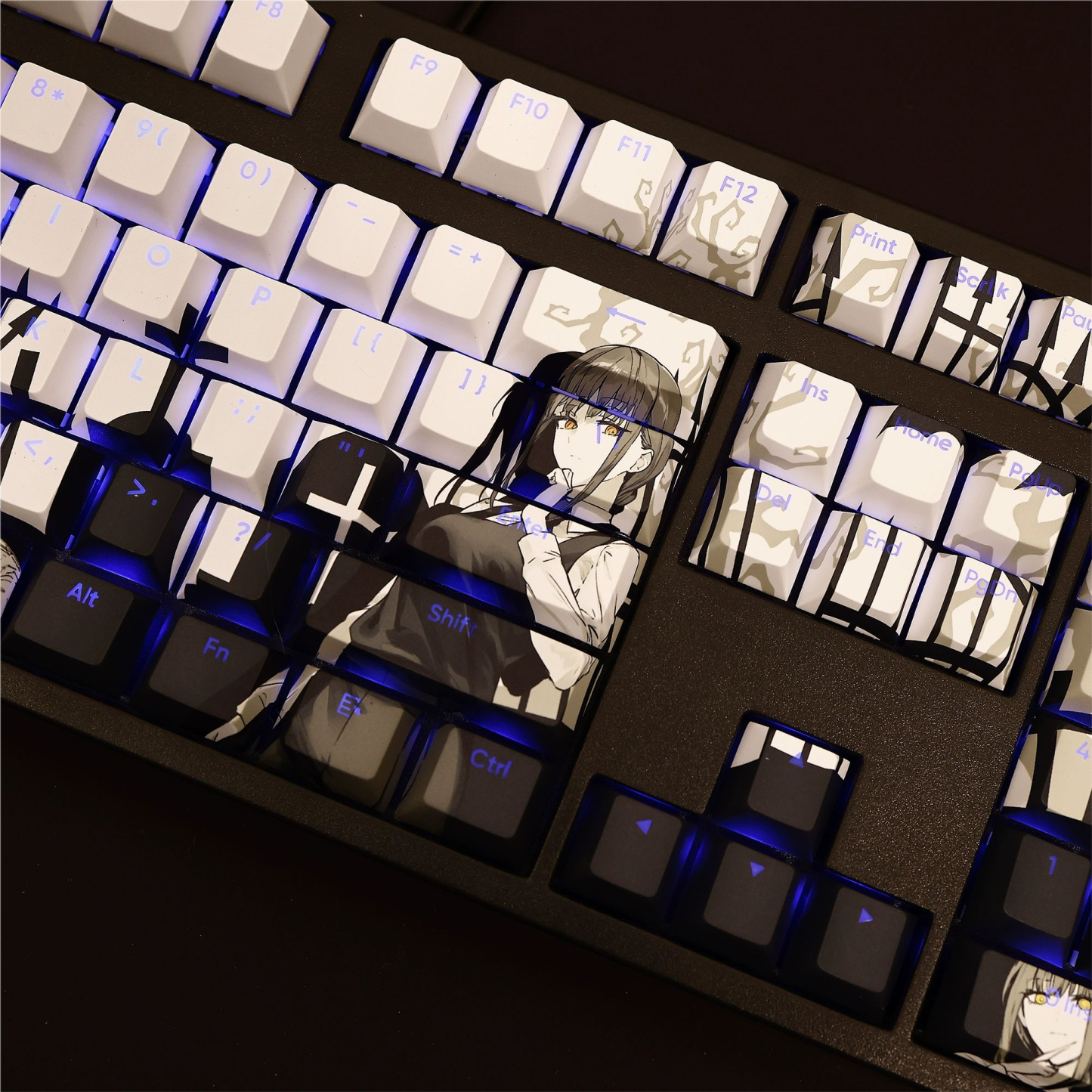 瑪奇瑪透光RGB108鍵標準配列衛星軸鍵帽