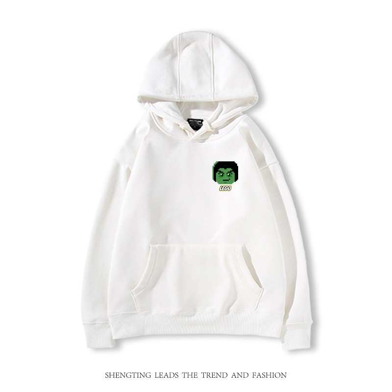 樂高積木 2025秋冬新款 親子情侶裝連帽衛衣