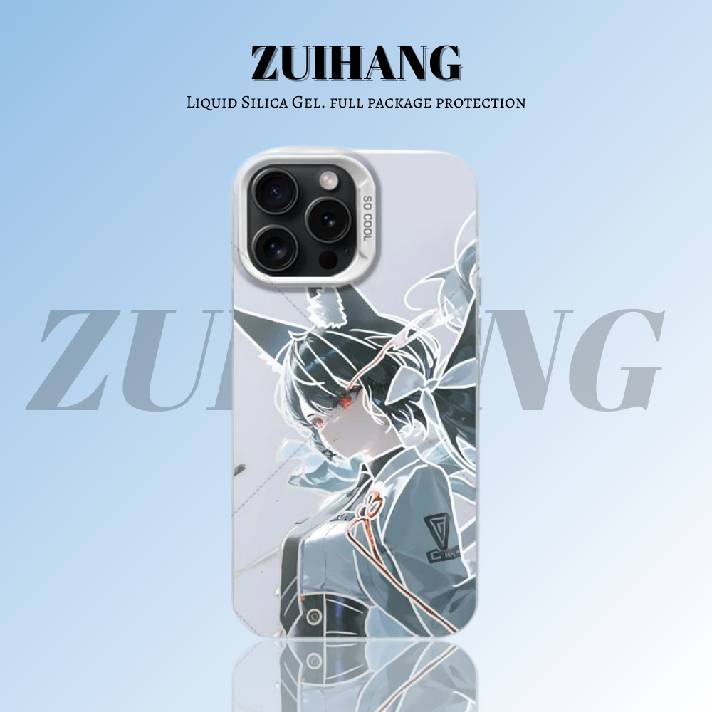 絕區零彩銀線條漸變防摔手機殼-ZUIHANG SHOP