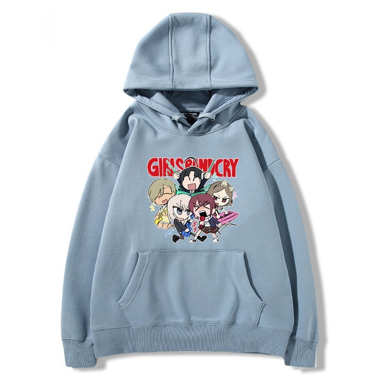 Girls Band Cry 秋冬新款 親子情侶裝連帽衛衣