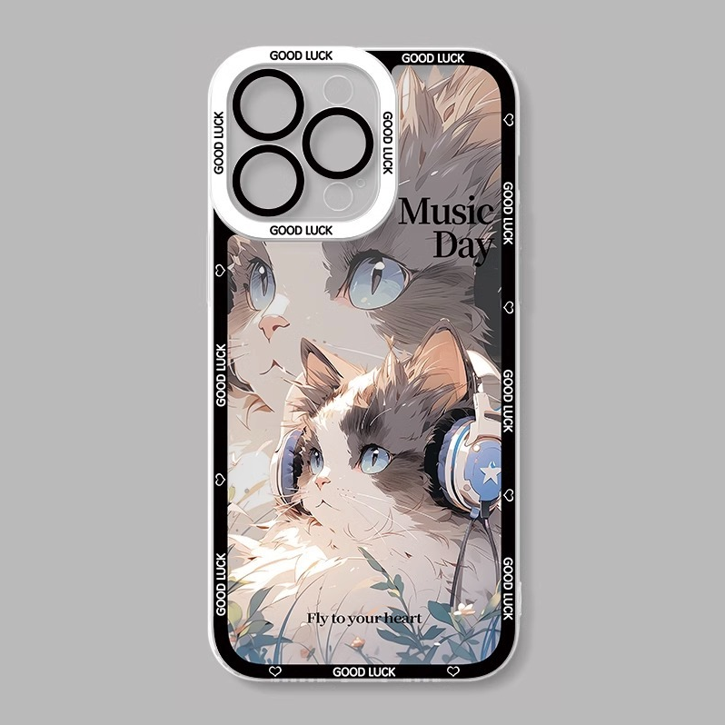 可愛萌寵天使眼透明防摔軟殼-ZUIHANG SHOP