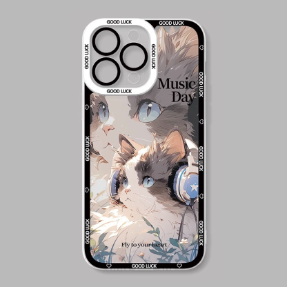 可愛萌寵天使眼透明防摔軟殼-ZUIHANG SHOP