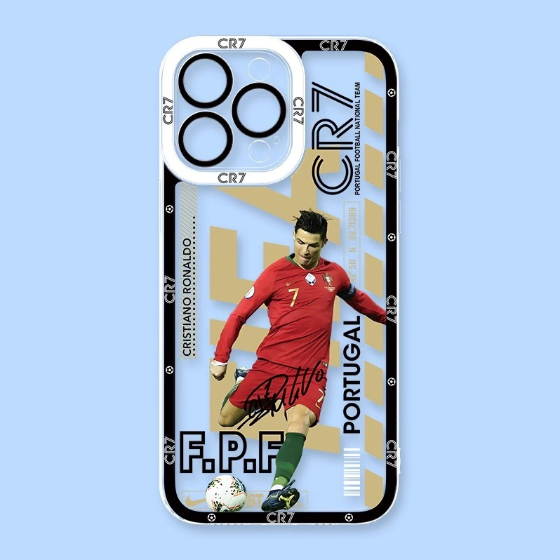 足球明星天使眼透明防摔軟殼-ZUIHANG SHOP