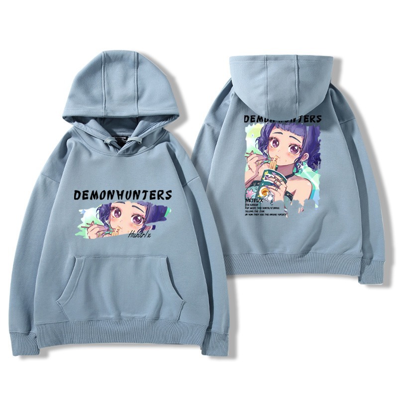 K-POP獵魔女團 2025秋冬新款 親子情侶男女連帽衛衣