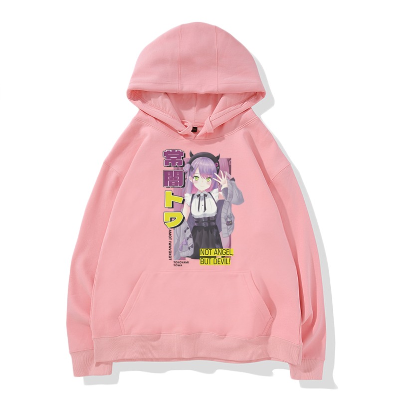 Hololive 虛擬主播 2025秋冬新款 親子情侶裝連帽衛衣