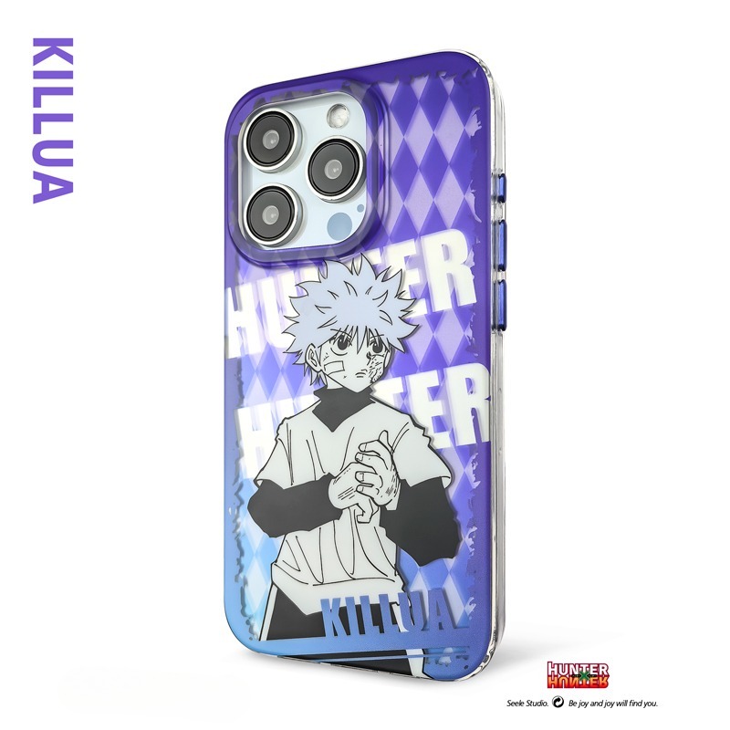 全職獵人「隱砂」IMD鐳射銀 軟邊硬背 鐳射手機殼-ZUIHANG SHOP