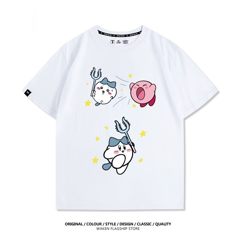 Chiikawa 2025親子情侶男女同款 印花短袖T恤