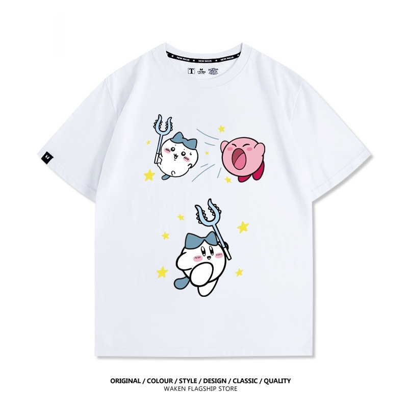 Chiikawa 2025親子情侶男女同款 印花短袖T恤