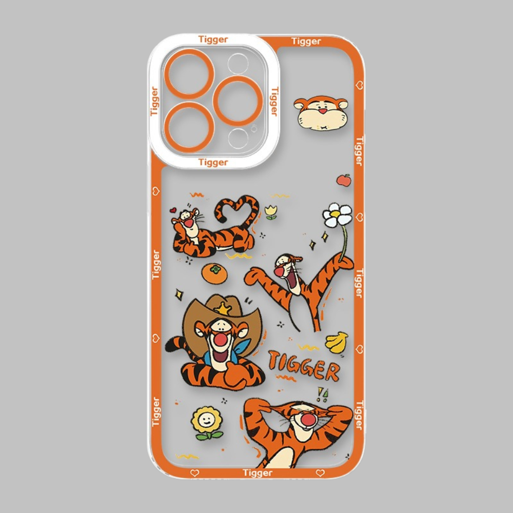 跳跳虎天使眼透明防摔軟殼-ZUIHANG SHOP