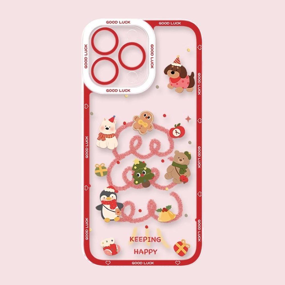 可愛萌寵天使眼透明防摔軟殼-ZUIHANG SHOP