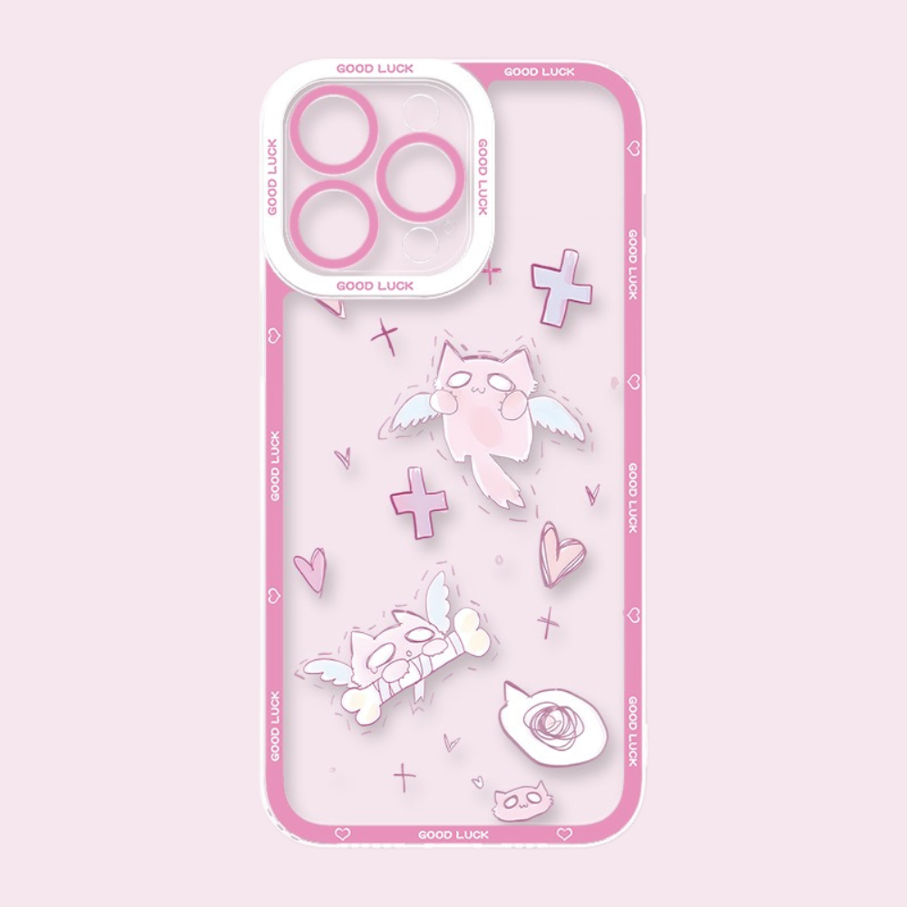 地雷系天使眼透明防摔軟殼-ZUIHANG SHOP