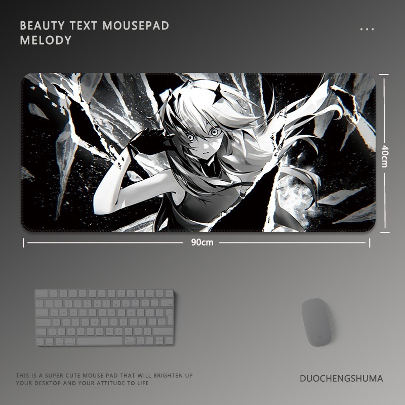 黑白動漫 主題桌墊 布質滑鼠墊-ZUIHANG SHOP