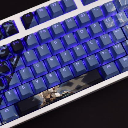 姬辰星透光RGB108鍵標準配列衛星軸鍵帽-ZUIHANG SHOP