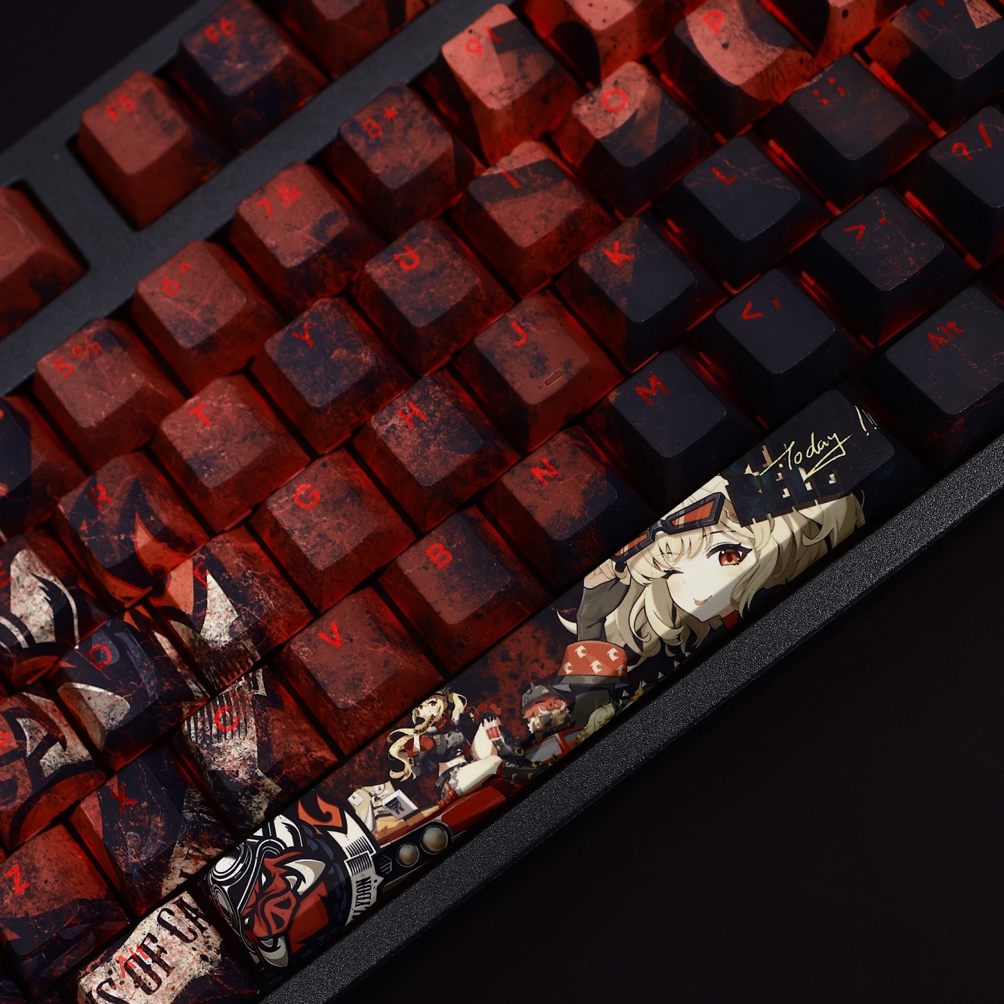 絕區零柏妮思懷特透光RGB108鍵標準配列衛星軸鍵帽-ZUIHANG SHOP