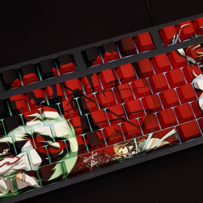 亞絲娜透光RGB108鍵標準配列衛星軸鍵帽-ZUIHANG SHOP