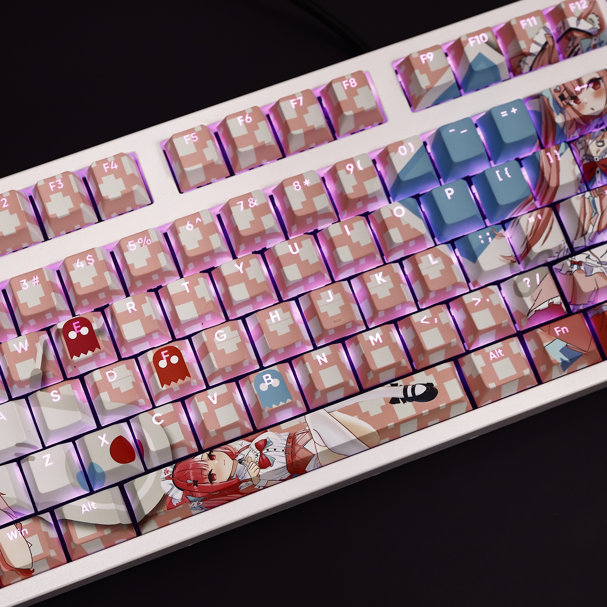 結城Sakuna透光RGB108鍵標準配列衛星軸鍵帽-ZUIHANG SHOP