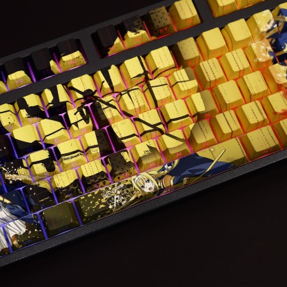 愛麗絲透光RGB108鍵標準配列衛星軸鍵帽-ZUIHANG SHOP