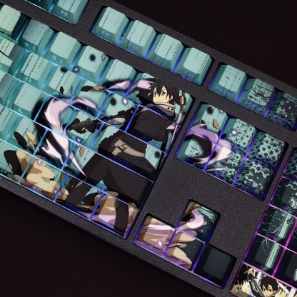 桐人透光RGB108鍵標準配列衛星軸鍵帽-ZUIHANG SHOP