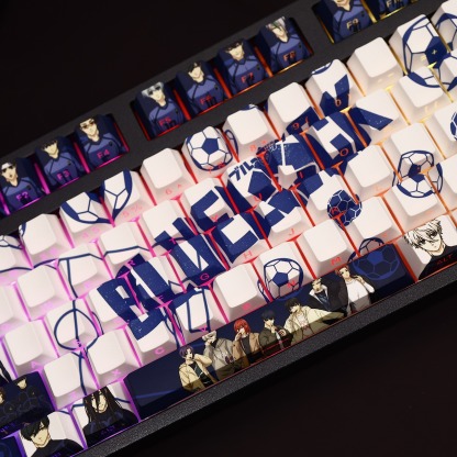 藍色監獄透光RGB108鍵標準配列衛星軸鍵帽-ZUIHANG SHOP